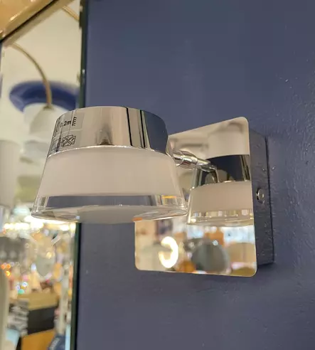 4110/B1 Samba - seinävalaisin, led, kromi, akryyli, IP44, 525 lumen, 3200K, ACB, Luxpop, Sähkösoppi - Seinävalaisimet - 181429 - 3