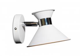 4745-06 Channel - seinävalaisin, suunnattava, valkoinen/kromi, 5W led, Valaisin Grönlund - Seinävalaisimet - 181689 - 1