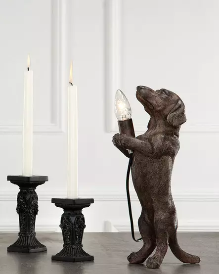 1004079 Dachshund mäyräkoira- pöytävalaisin, A Lot - Pöytävalaisimet - 002959 - 2