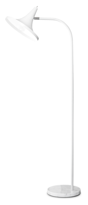 L2571-1V Lakki - lattiavalaisin, valkoinen, E27, Design Laura Väre, Sessak - Lattiavalaisimet - 181769 - 1