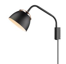 734948 Oslo - seinävalaisin, musta, puu, GU10, Halo Design - Seinävalaisimet - 182029 - 1