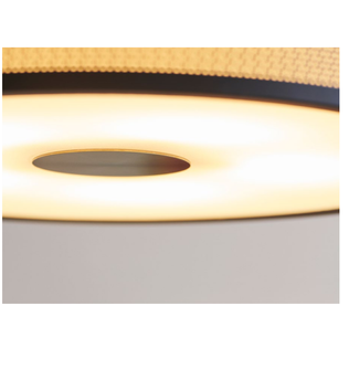 742356 Frame kattovalaisin 24cm, musta/antiikkimessinki, Halo Design - Plafondit - 184819 - 2