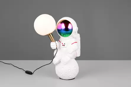 R53811901 Strong astronautti- pöytävalaisin, USB liitäntä, Reality - Pöytävalaisimet - 185539 - 2