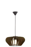 15413-XX Calyps - riippuvalaisin, musta, vaalea puu tai ruskea puu lamelli, Aneta - Riippuvat valaisimet - 008349 - 8