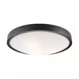 204-21 kuultovalkoinen/ 204-22 wenge/ 204-29 rustiikki Ember puureunaplafondi 47cm, e.litevalaisimet - Plafondit - 012249 - 2