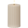 061-67 Flamme Stripe led pöytäkynttilä 15cm beige, StarTrading, noortrade - Kyntteliköt ja kynttilät - 009989 - 1
