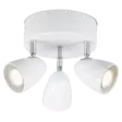 K567120-3VA Sierra 3-osainen kattovalaisin, valkoinen, Sessak - Kohdevalaisimet - 185399 - 1