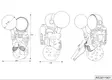 R53811901 Strong astronautti- pöytävalaisin, USB liitäntä, Reality - Pöytävalaisimet - 185539 - 5