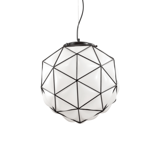 159263 Maglie SP1 - riippuvalaisin, valkoinen/musta, Ideal-lux - Riippuvat valaisimet - 183099 - 1