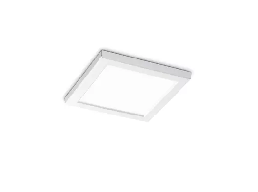 290836 valkoinen / 290812 musta Aura neliö plafondi, 3000K, Ideal-lux - Plafondit - 004359 - 1