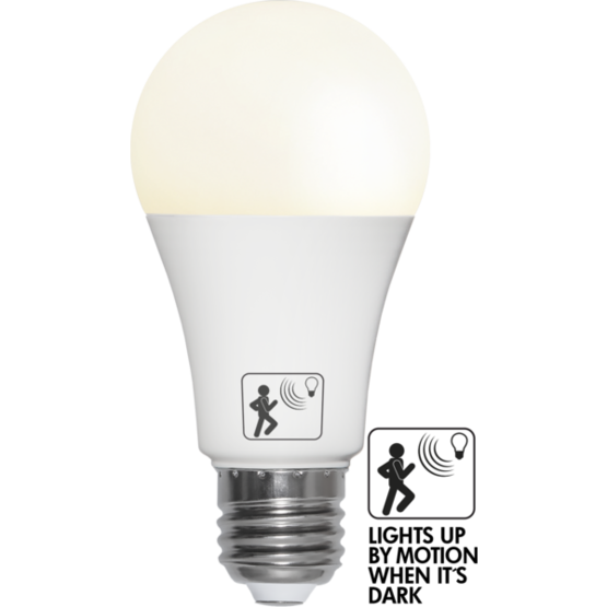 357-09-1 Star Trading Illumination led 10W, E27, 806lm, 2700K, liiketunnistin, Noortrade - Led-lamput - 101109 - 3