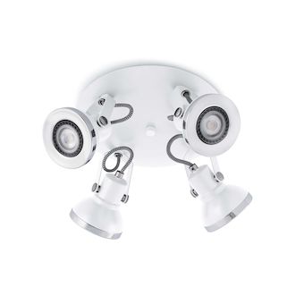 Ring 4-osainen kohdevalaisin, valkoinen - Kohdevalaisimet - 100579 - 1