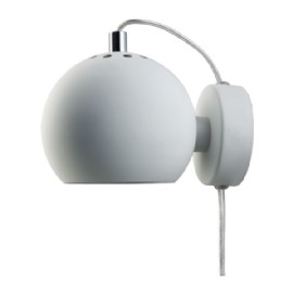 4750-06011 Ball -seinävalaisin Design by Frandsen, matta valkoinen, E14, Valaisin Grönlund - Seinävalaisimet - 013939 - 1