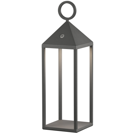 6491 Astún - lyhty ladattava, antrasiitti, 2,2W led 3000K 188lumen, IP54, Mantra, E.litevalaisimet - Terassivalaisimet - 182239 - 1