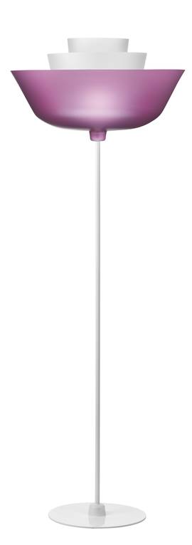 Lootus -lattiavalaisin 62cm lila, design Jukka Korpihete, Fosto Oy - Lattiavalaisimet - 006779 - 1