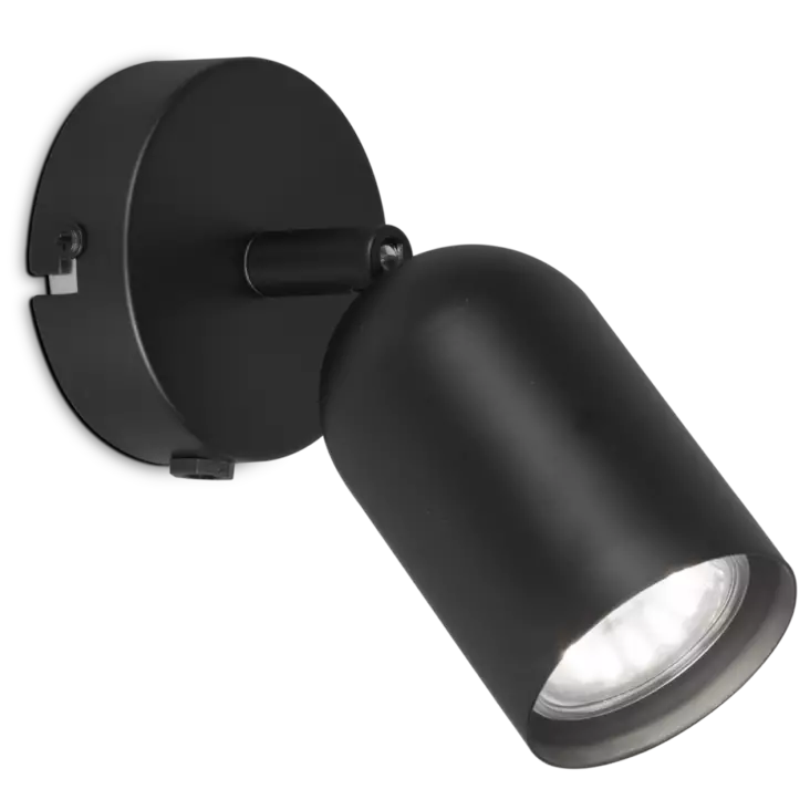 S56612-1 Kippo seinävalaisin, musta tai valkoinen, suunnittelija Laura Väre, Sessak - Seinävalaisimet - 005009 - 1