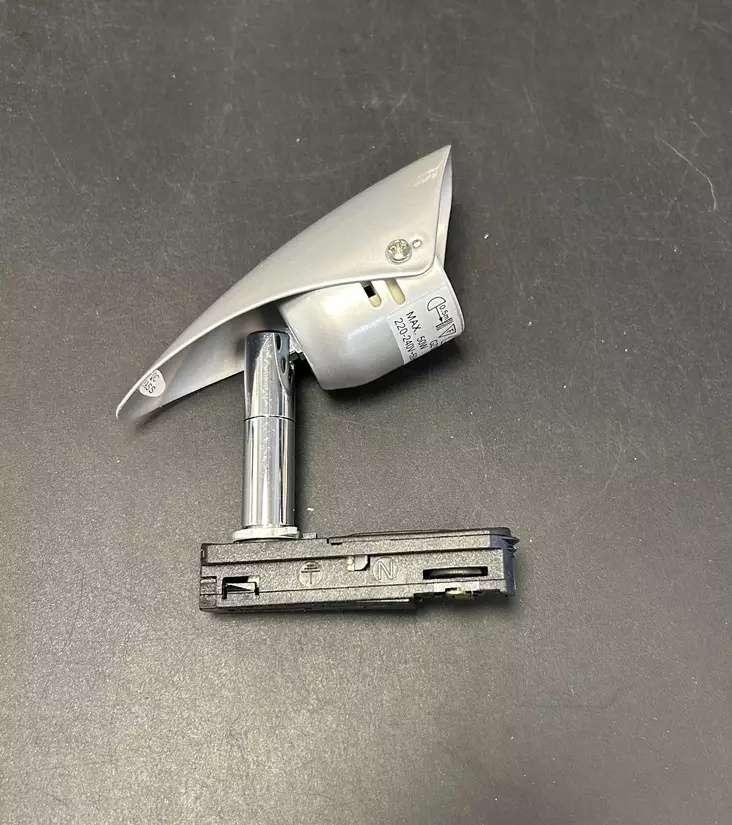 1013-02 Alian GB66 1-vaihe kiskovalaisin, harmaa, Novalux - 1-vaihe kiskovalaisimet - 009689 - 1