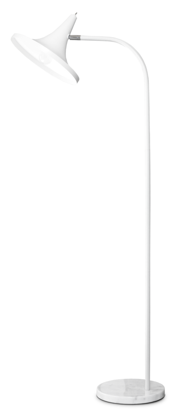 L2571-1V Lakki - lattiavalaisin, valkoinen, E27, Design Laura Väre, Sessak - Lattiavalaisimet - 181769 - 1