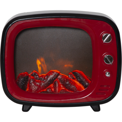 064-79 Fireplace - takkatuli - televisio, paristokäyttöinen, Star Trading, Noortrade - Muut - 182879 - 1