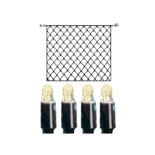 465-16-33 System Led - sarjan verkko 3x3m, musta johto, lämmin valkoinen led, StarTrading, Noortrade - Valosarjat ulos - 183889 - 1