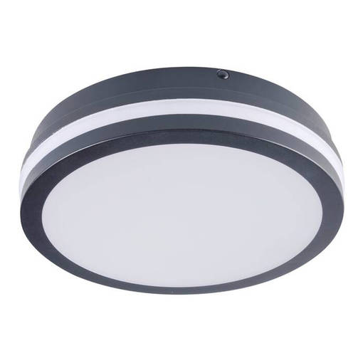 33348 Beno led plafondi 22cm, antrasiitti, IP54, FocusLight - Plafondit - 183949 - 1