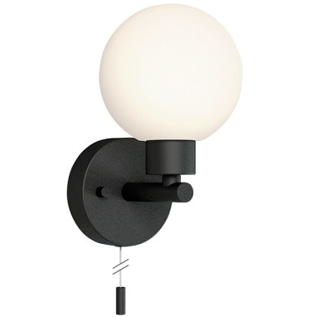 8052 Simi seinävalaisin IP44, musta, Nowodvorski, e.litevalaisimet - Seinävalaisimet - 184509 - 1
