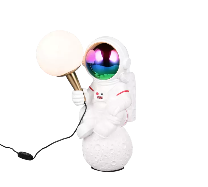 R53811901 Strong astronautti- pöytävalaisin, USB liitäntä, Reality - Pöytävalaisimet - 185539 - 1