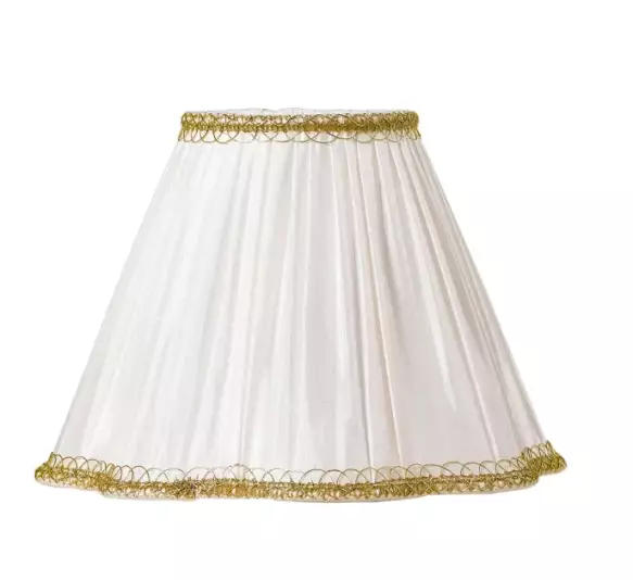 SK 362/09 Kurtan varjostin 22cm, luonnonvalkoinen, Armaturhantverk - Kankaiset varjostimet ja muut kuin lasi - 185379 - 1